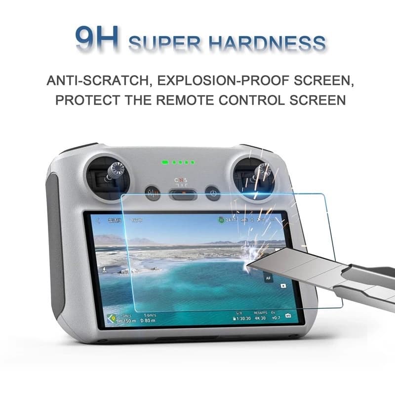 STARTRC 2pcs/pack HD Tempered Glass Screen Protector Film for รีโมท DJI RC /RC 2 Series รูปที่ 3