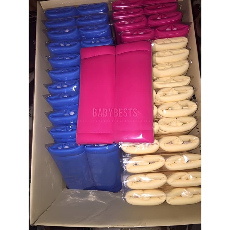 ปลอกรองสายเบลท์ Shoulder Pads ใช้สำหรับรถเข็นเด็ก หรือคาร์ซีท combi aprica ailebebe recaro camera fico และอื่นๆ รูปที่ 6