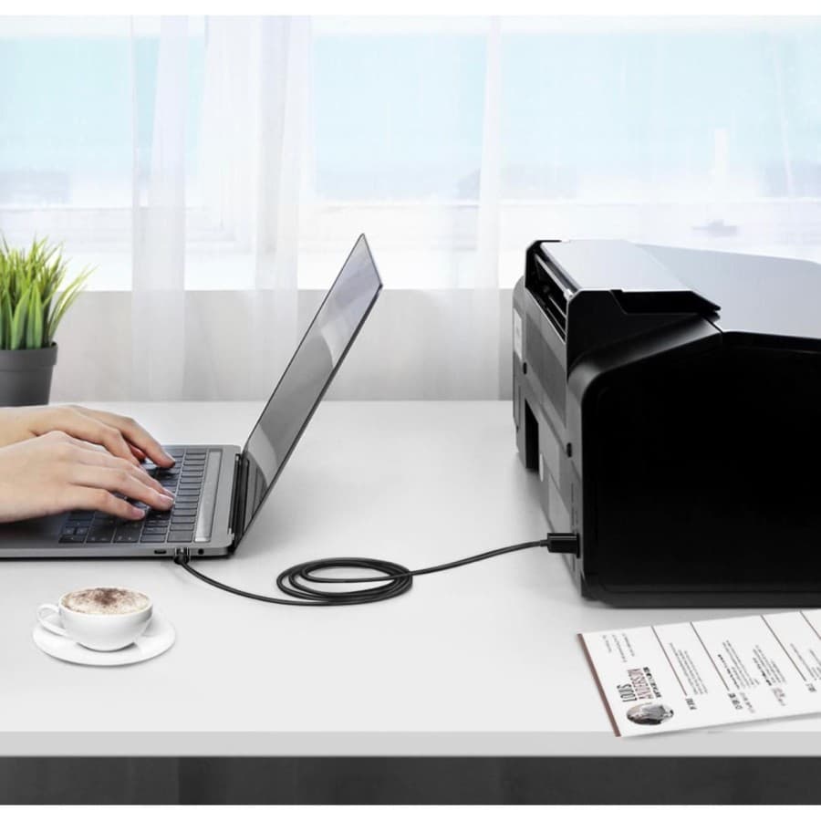 UGREEN รุ่น 80811 สายต่อปริ้นเตอร์ USB C to USB Type B 2.0 Cable Type C Printer Scanner Cord รูปที่ 5