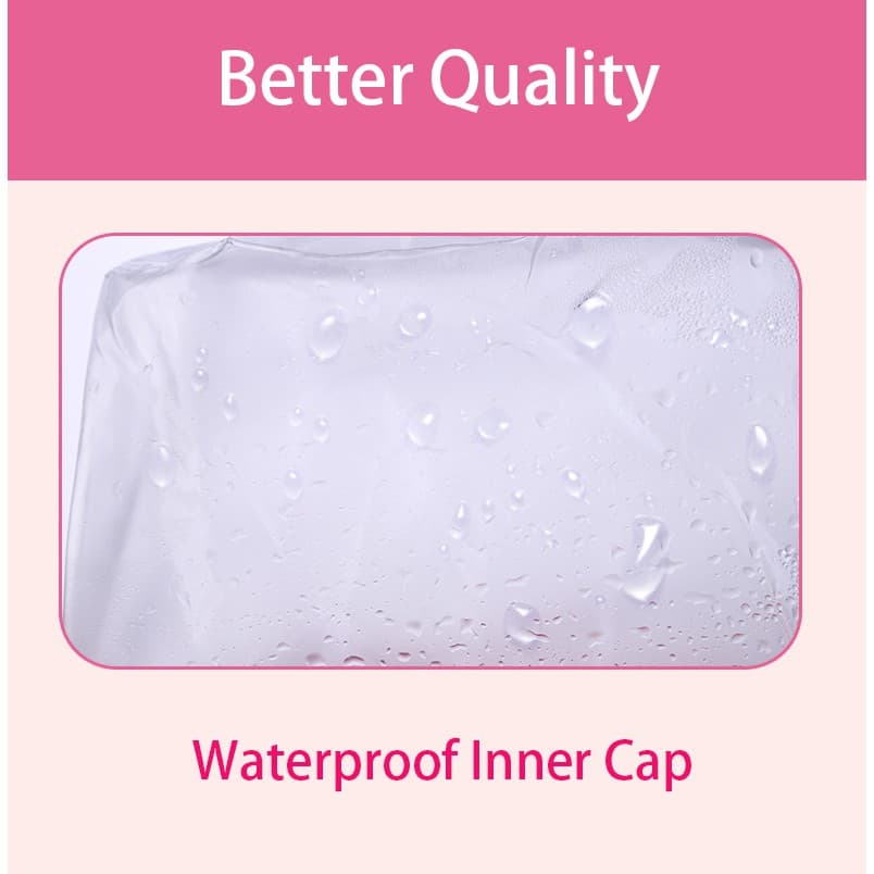 หมวกอบไอน้ำ สีชมพู ระบบไฟฟ้า ที่บ้าน ถนอมเส้นผม รุ่น THERMO CAP TV Electric Heating Hair Thermal Steamer Hair Care SPA รูปที่ 6