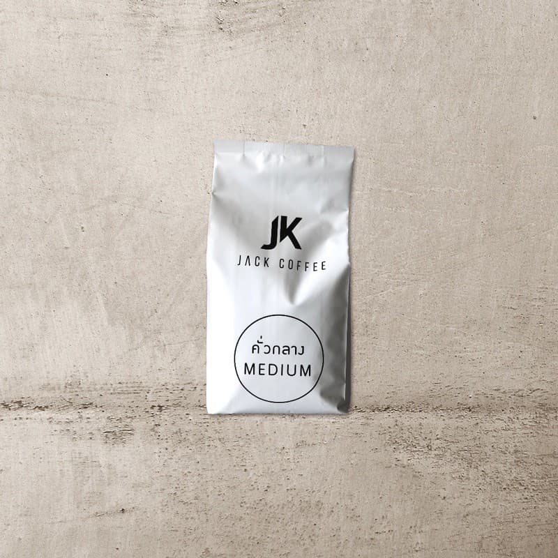 เมล็ดกาแฟคั่ว MEDIUM JACKCOFFEE รูปที่ 1