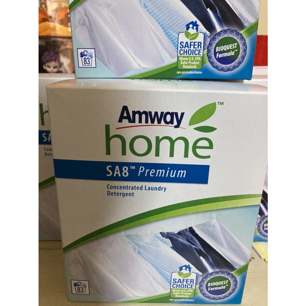 ผงซักฝอก Amway HOME SA8 Premium 3kg.*สินค้ากล่องใหม่ ล็อตผลิต รูปที่ 2
