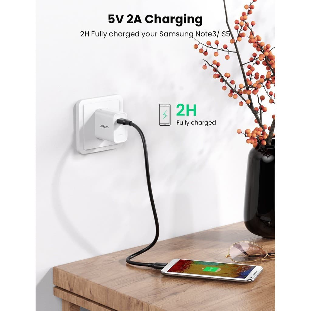 UGREEN รุ่น US130 สายเคเบิ้ล USB3.0 to Micro-B3.0 Gold-plated ความยาวสาย 0.25-2 เมตร รูปที่ 5