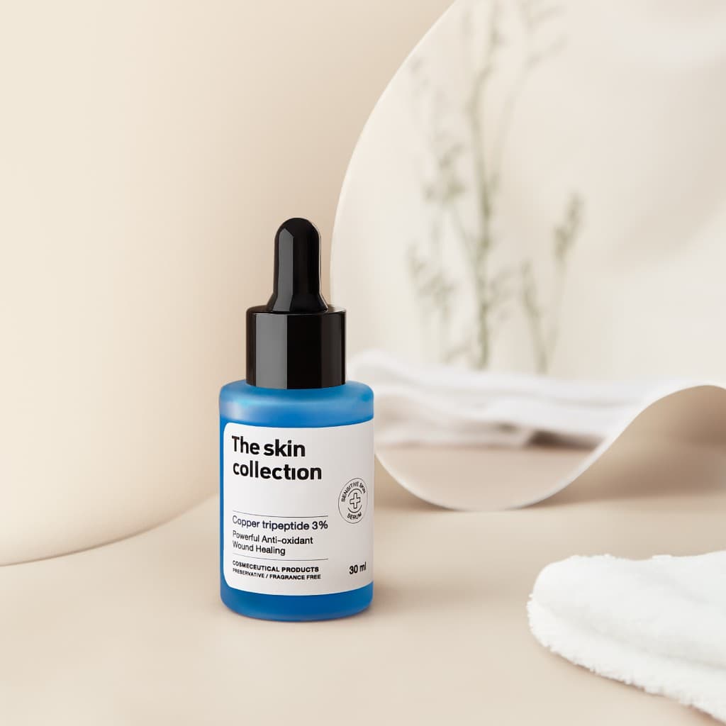 เซรั่มดูแลหลุมสิว รูขุมขนตื้นขึ้น The Skin Collection Serum Copper Tripeptide 3% 30 ml รูปที่ 3