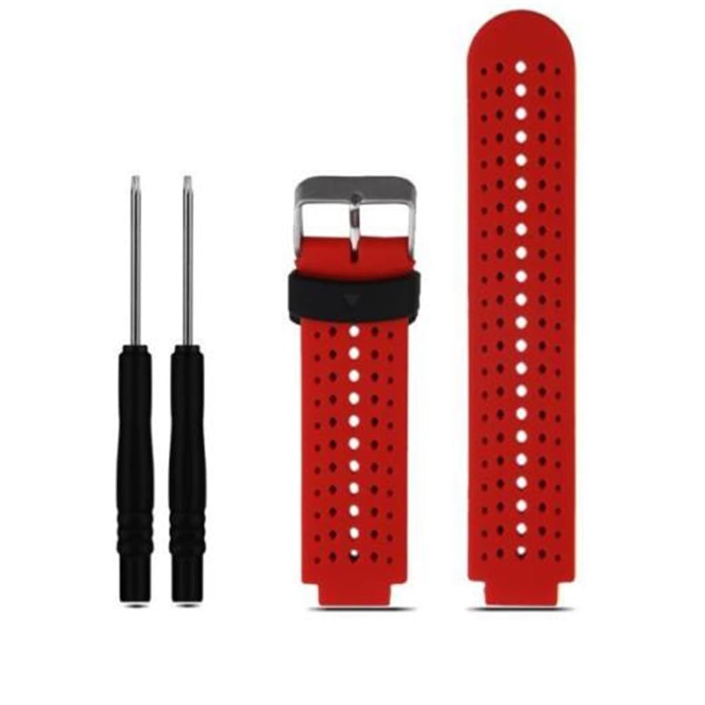 สายรัดสายนาฬิกา แบบซิลิโคน สำหรับ Garmin 220 230 235 620 630 735 รูปที่ 8