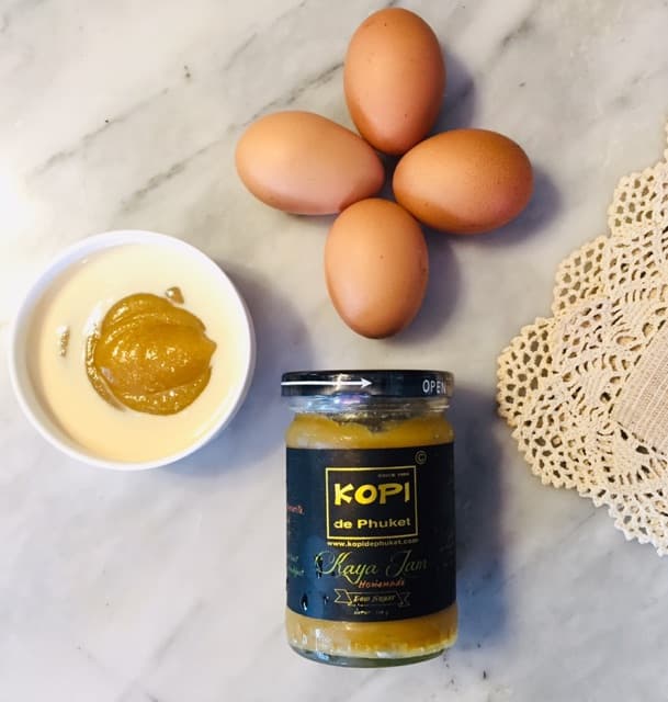 สังขยาไข่ 300 กรัม Kaya Jam ภูเก็ตดั้งเดิม แท้100% ไม่ผสมแป้ง ทาขนมปังปิ้งอร่อยสุดๆ รสสังขยาไข่ภูเก็ต รูปที่ 4