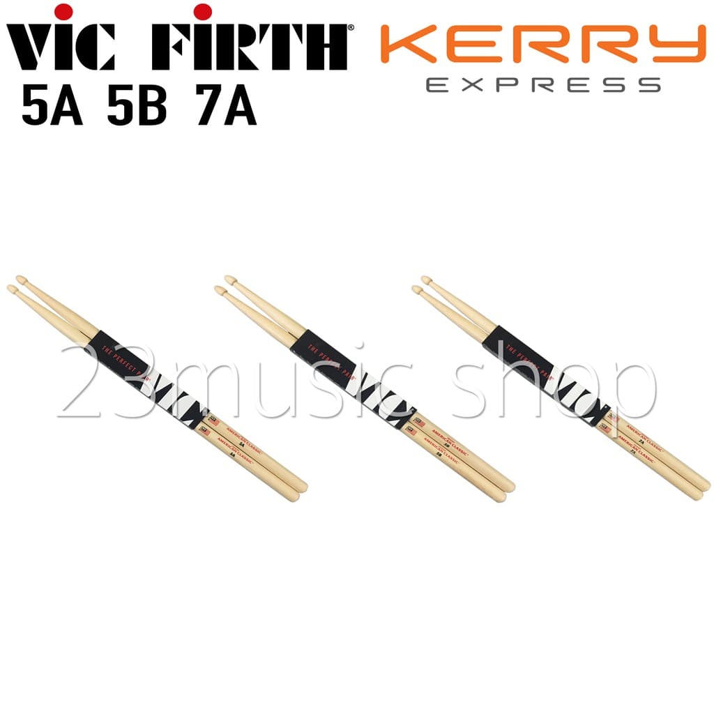 ไม้กลอง Vic Firth รุ่น American Classic made in usa ของแท้ รูปที่ 1