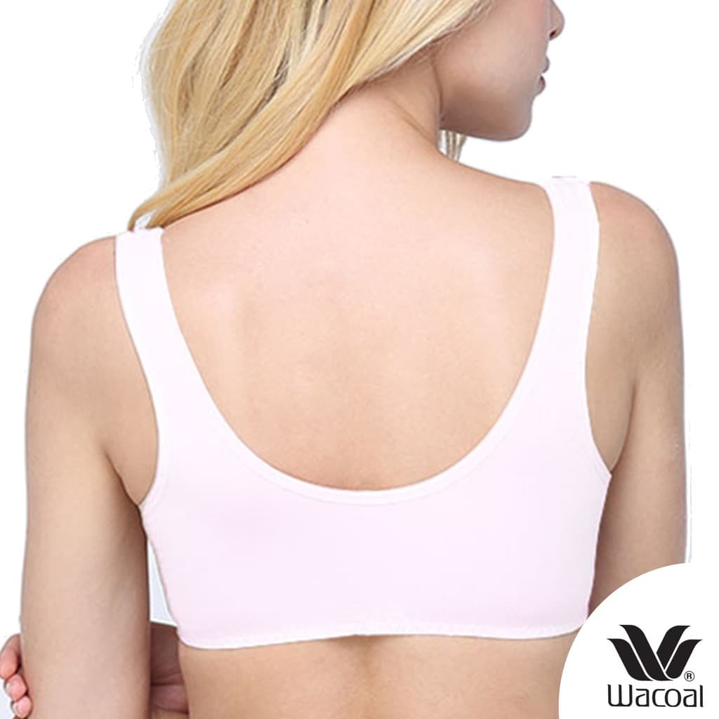 Wacoal Beauty Night เสื้อชั้นในใส่นอน รุ่น WH2T17 สีชมพู รูปที่ 5