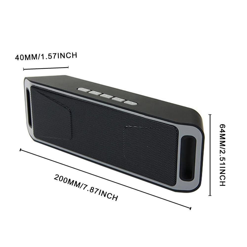 ลําโพงบลูทูธพกพา S-208 Bluetooth Speaker รูปที่ 4