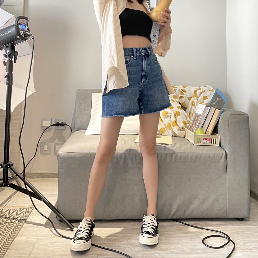 TGDA.CO - กางเกงยีนส์ขาสั้น Body girl รุ่น Olivia shorts รูปที่ 4