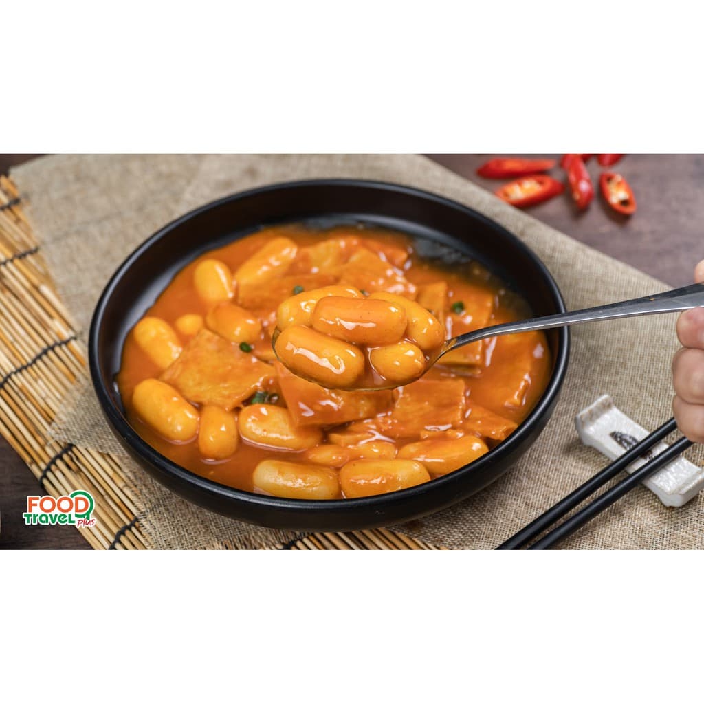 Tokpokki Tteokbokki set Cheese ชุดต๊อกบกกี พร้อมปรุง ต๊อกโบกี ซอสต๊อกบกกี โอเด้ง ต๊อกบกกี 떡볶이 세트 รูปที่ 2