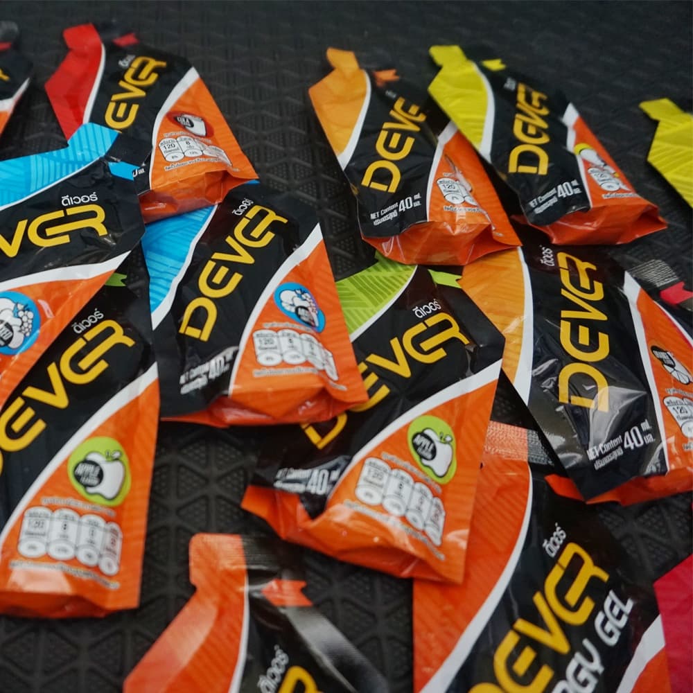 Dever Energy Gel 40ml ให้เจลพลังงาน 120kcal ซองขนาดเล็กพกพาสะดวก รูปที่ 2