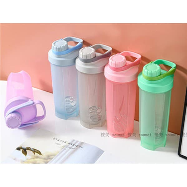 แก้วเชคโปรตีน shaker 700 ml มีสปริงบอลทุกใบ และมีหน่วยวัดปริมาณน้ำ รูปที่ 4
