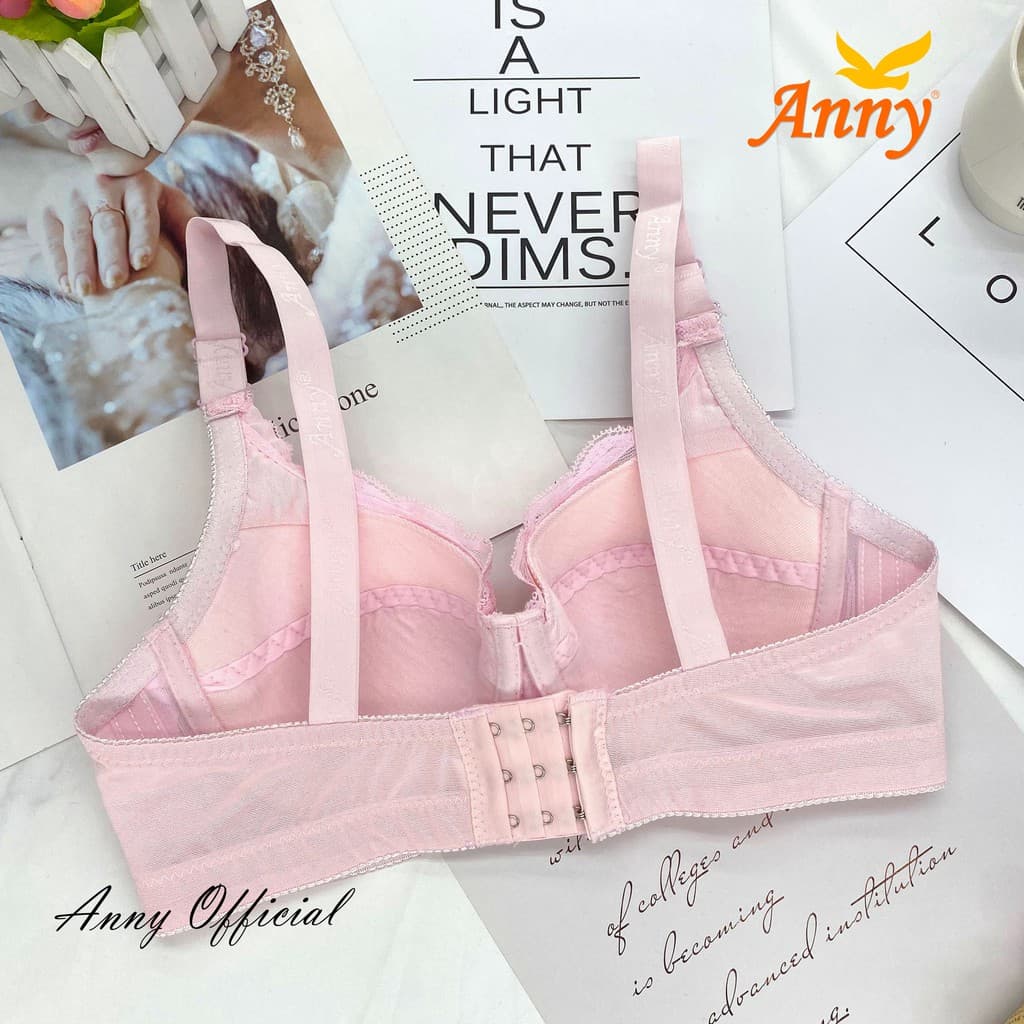 ชุดชั้นใน Annyบรา รุ่น2044-1 คัพB-C เสื้อใน มีโครง 3ตะขอ เต็มทรง ฟองนุ่มบางเฉียบ ตัดเย็บผ้าตะข่าย ระบายอากาศได้ดี รูปที่ 4