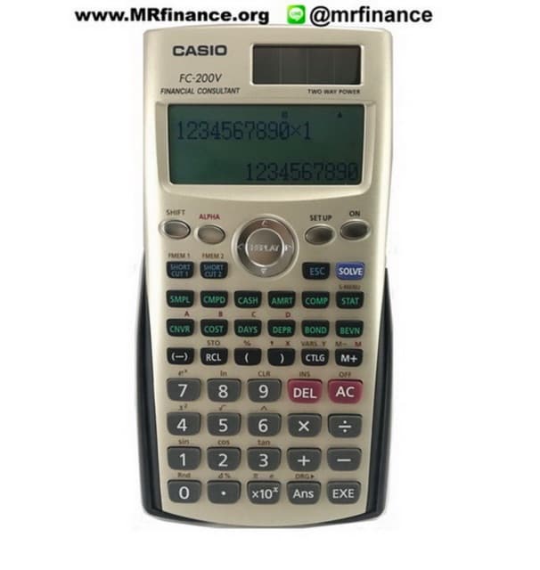 Casio FC-200V 2nd Edition ของใหม่ ของแท้ รูปที่ 3