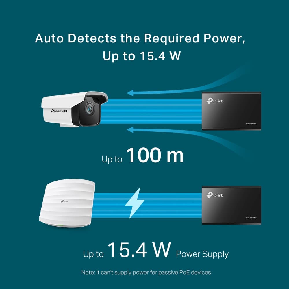 TP-LINK POE INJECTOR ADAPTER ความเร็ว 100/1000 Mbps ประกันตลอดการใช้งาน *ของแท้ ประกันศูนย์* รูปที่ 7