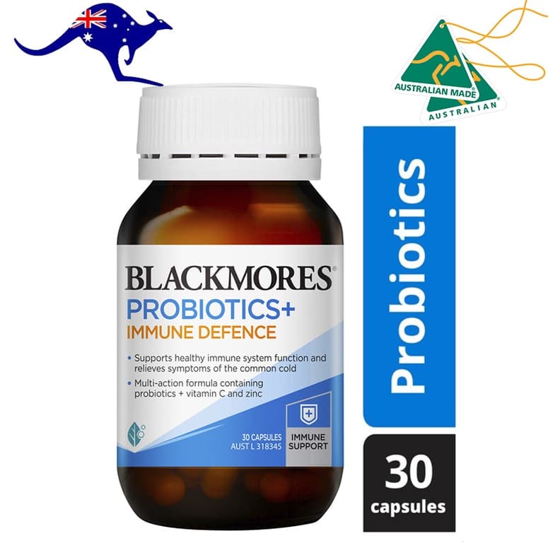 Blackmores Probiotics+ Daily Health & Blackmores Probiotics+ Immune Defence 30 เม็ด โปรไบโอติก ช่วยระบบย่อยอาหาร ขับถ่าย รูปที่ 3