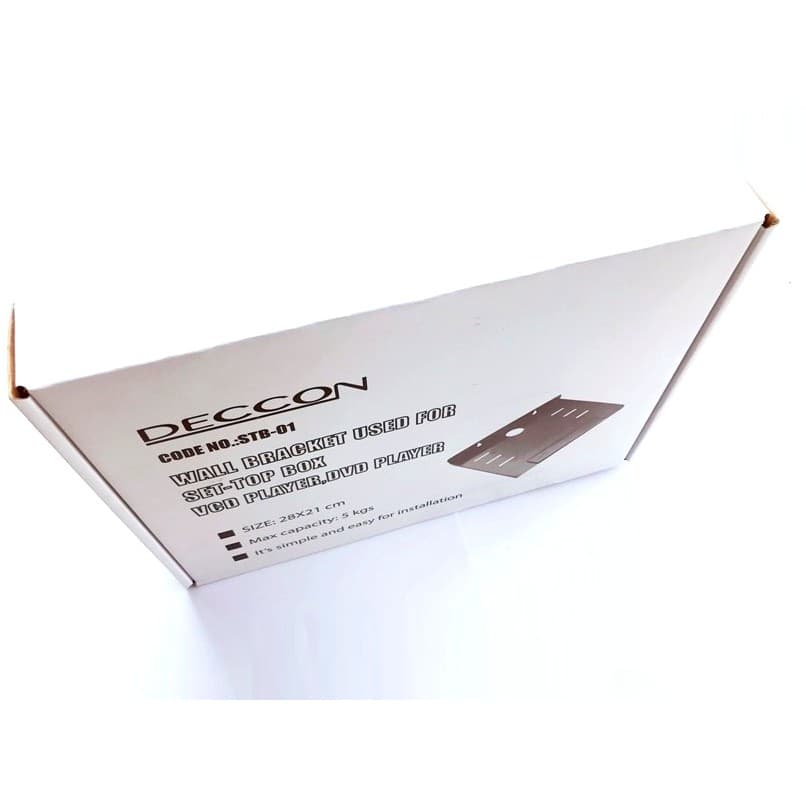 ชั้นวางกล่องรับสัญญาณ แบบติดผนัง DECCON รุ่น STB-01 รูปที่ 3