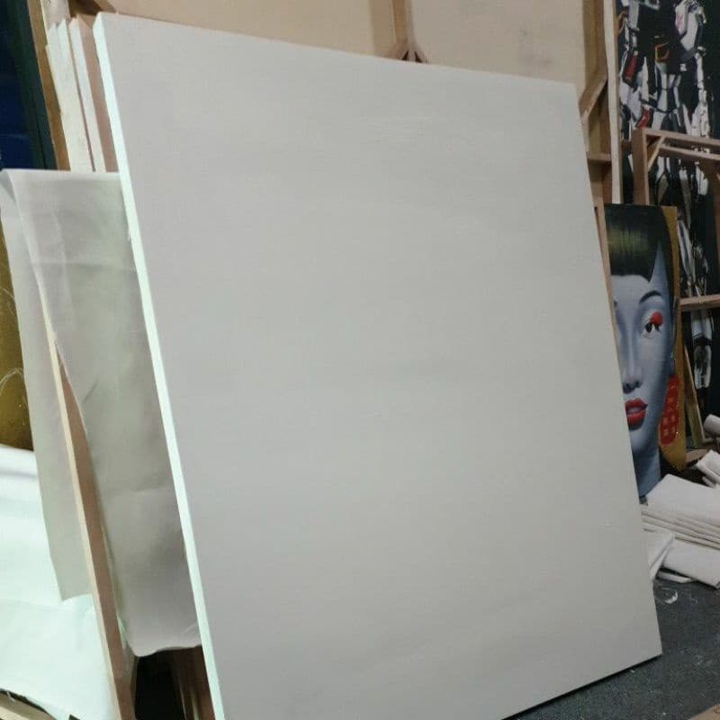 จำหน่ายเฟรมผ้าใบ canvas ขนาด 80x100, 80x120, 80x130, 80x150, 80x170 Cm. ขาวและดำ