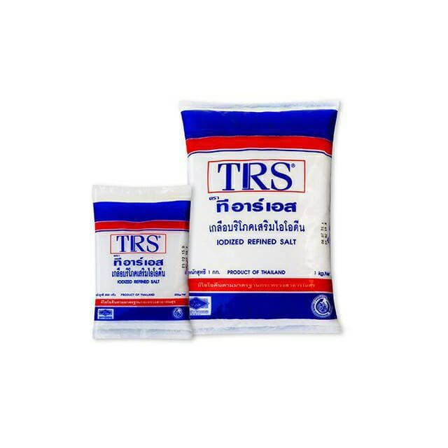 เกลือบริโภคเสริมไอโอดีน ตรา trs น้ำหนัก 1 กิโลกรัม รูปที่ 1