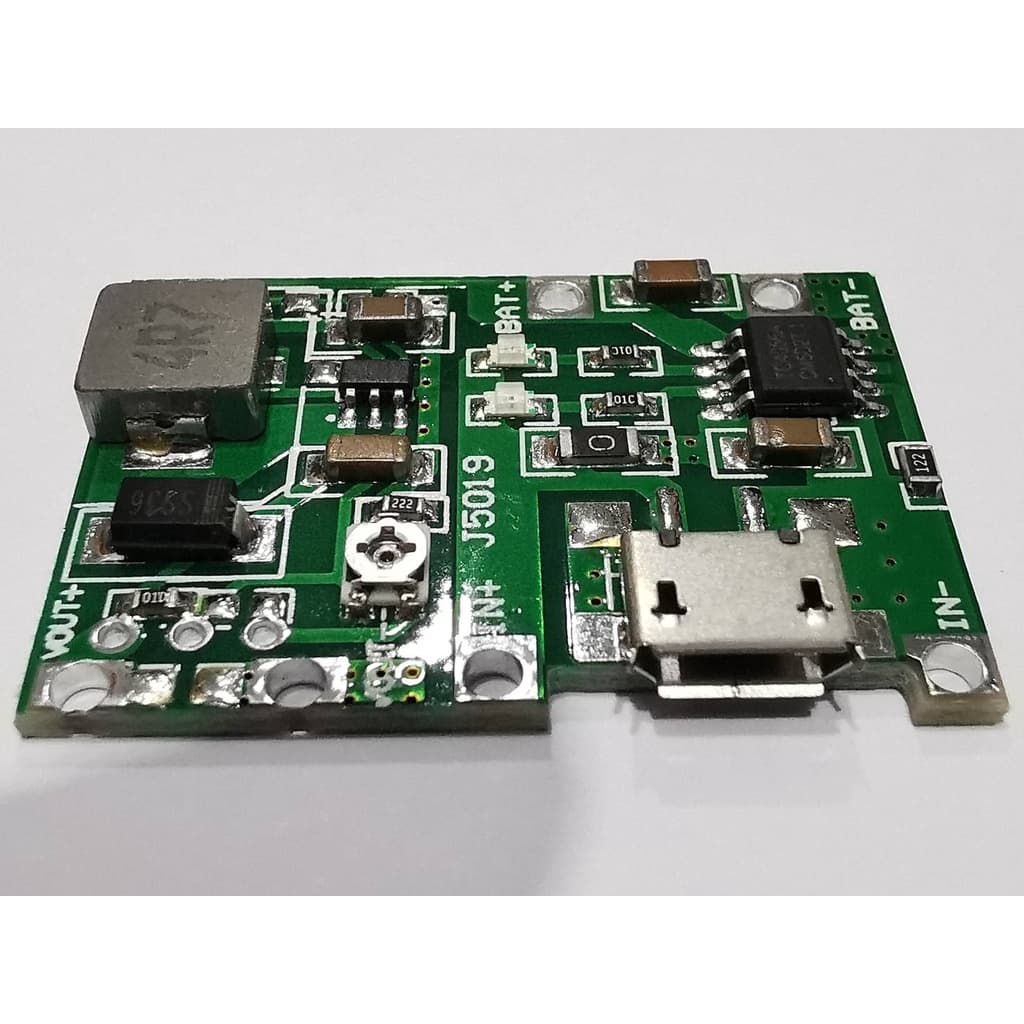 Module ชาร์จแบตเตอร์รี 3.7V ไฟเข้ามี2รุ่น 5Volt ไฟออกปรับแรงดันได้ 5-27Volt 1A. For charge รูปที่ 3