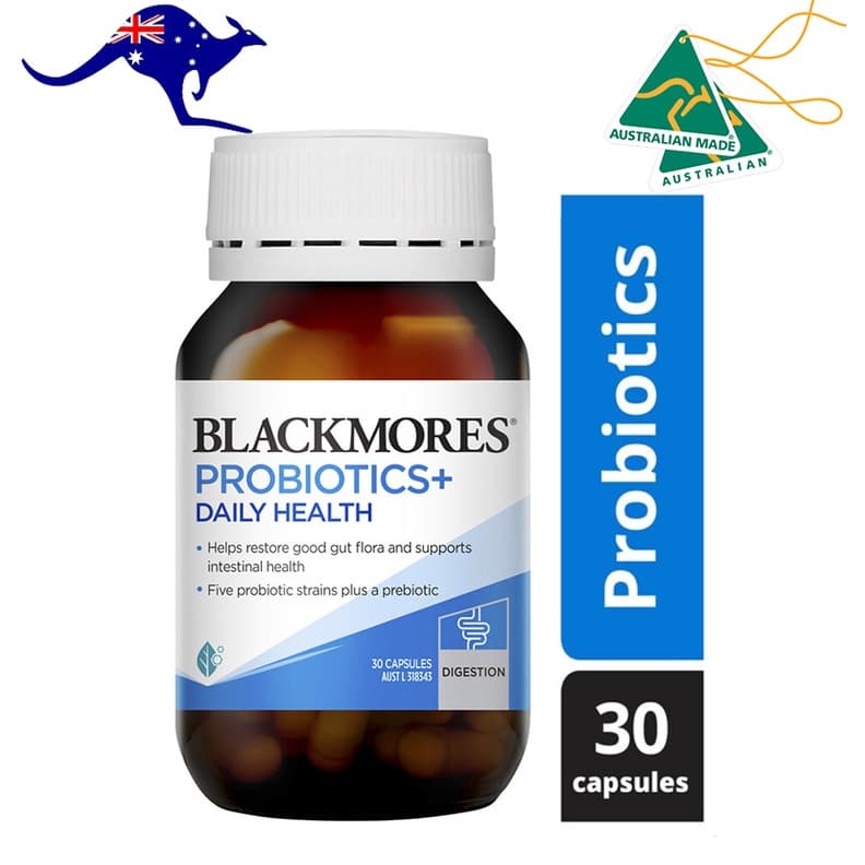 Blackmores Probiotics+ Daily Health & Blackmores Probiotics+ Immune Defence 30 เม็ด โปรไบโอติก ช่วยระบบย่อยอาหาร ขับถ่าย รูปที่ 2