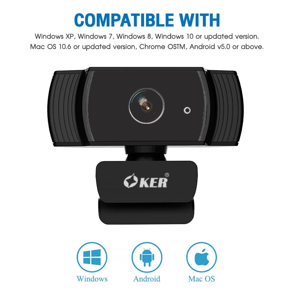 กล้องเว็บแคม Webcam OKER รุ่น A229 ความละเอียด Full HD 1080P รับประกัน 2 ปี >> รูปที่ 4