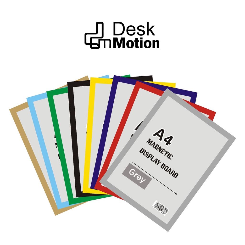 Magnetic Display Board กรอบโชว์ป้ายประกาศติดผนัง ขนาด A3 A4 ขอบแม่เหล็ก กรอบ กรอบติดผนัง เอกสาร กรอบสีดำ / เงิน / ทอง รูปที่ 1