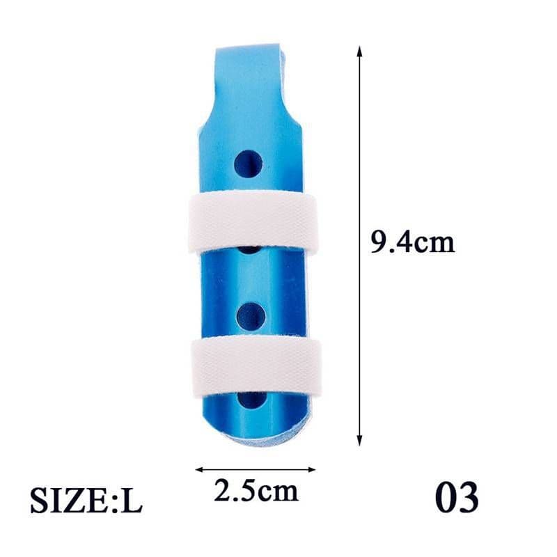 เฝือกดามนิ้ว อลูมิเนียมโฟม ที่ดามนิ้ว เฝือกนิ้ว Finger Splint Trigger Finger อุปกรณ์เฝือกใส่นิ้ว บรรเทาอาการปวดนิ้วมือ รูปที่ 3