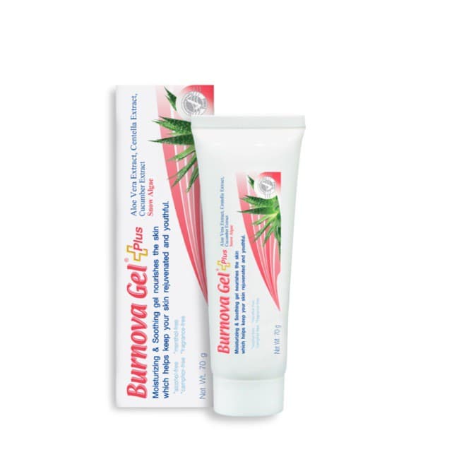 Vitara Burnova Gel Plus Snow Algae Extract 70 g. เบอร์นโนว่า เจล พลัส สโนว์ แอลจี้ หิมะสีแดง รูปที่ 3