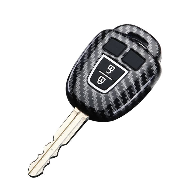 คาร์บอนไฟเบอร์ Toyota vios yaris ativ กุญแจ 2ปุ่ม รีโมท toyota เคสรถยนต์ ปลอก TOYOTA ยาริส เอทีฟ วีออส 2014-2020 Toyota Yaris 2017 / vios / Ativ 3 ปุ่ม 4 ปุ่ม รูปที่ 3