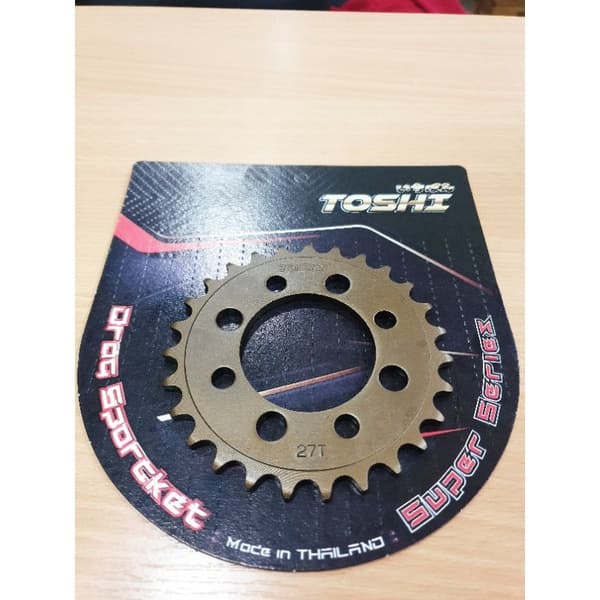 TOSHIสเตอร์หลังชุบแข็ง 415 TOSHI รุ่น:Wave100เก่า/Wave100sท้ายกลมเก่า/Nova/Dream/Tena/Sonic/Beat/Best/Dash สินค้าไทย100% รูปที่ 4