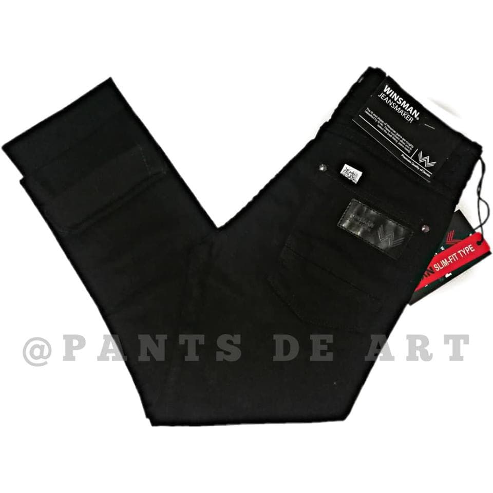 Pants De Art : กางเกงยีนส์ชาย SUPERBLACK มีจุใจถึงไซส์ 42 ทรงเดฟ *ชำระปลายทางได้ค่ะ* รูปที่ 2