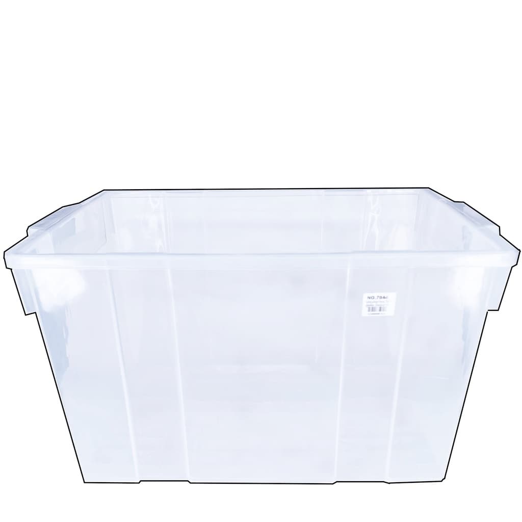 กล่องพลาสติกใสมีฝาปิด ขนาด 40x30x25.5cm รุ่น 7044 รูปที่ 5