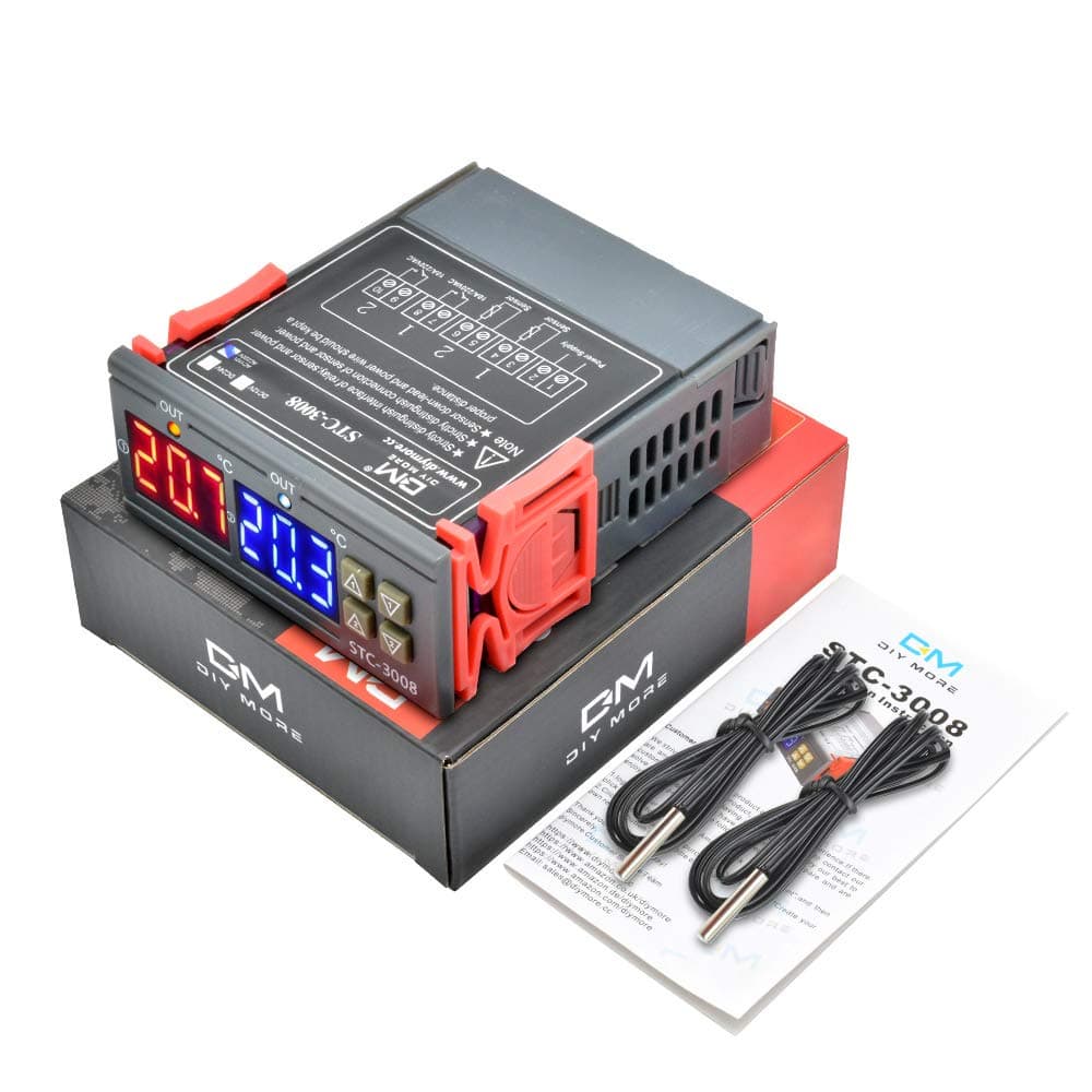 STC-3028 ควบคุมอุณหภูมิ และความชื้น STC 3028 220V 12V 24V รูปที่ 8