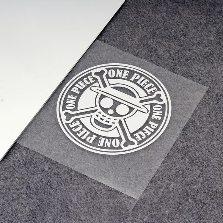 พี-เอ221.One Piece การใช้ถังสติกเกอร์สติกเกอร์สะท้อนแสงสติกเกอร์หมวกฟาง Legion Decal รถตกแต่งสติกเกอร์ รูปที่ 3