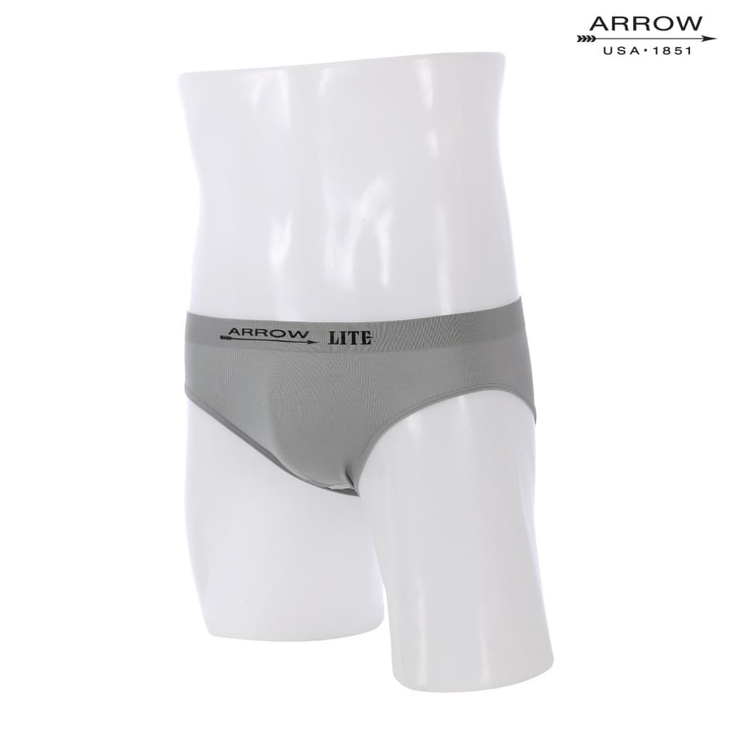 ARROW LITE กางเกงในชาย รุ่น Body Seamless สีเทา รูปที่ 3