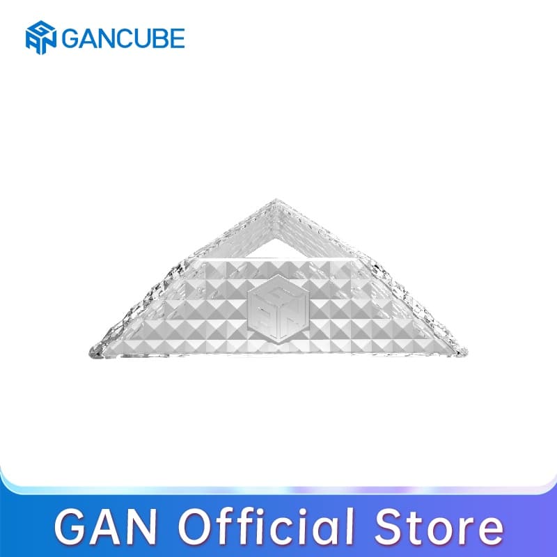 Gan ฐานวางลูกบาศก์ ทรงสามเหลี่ยม แบบใส