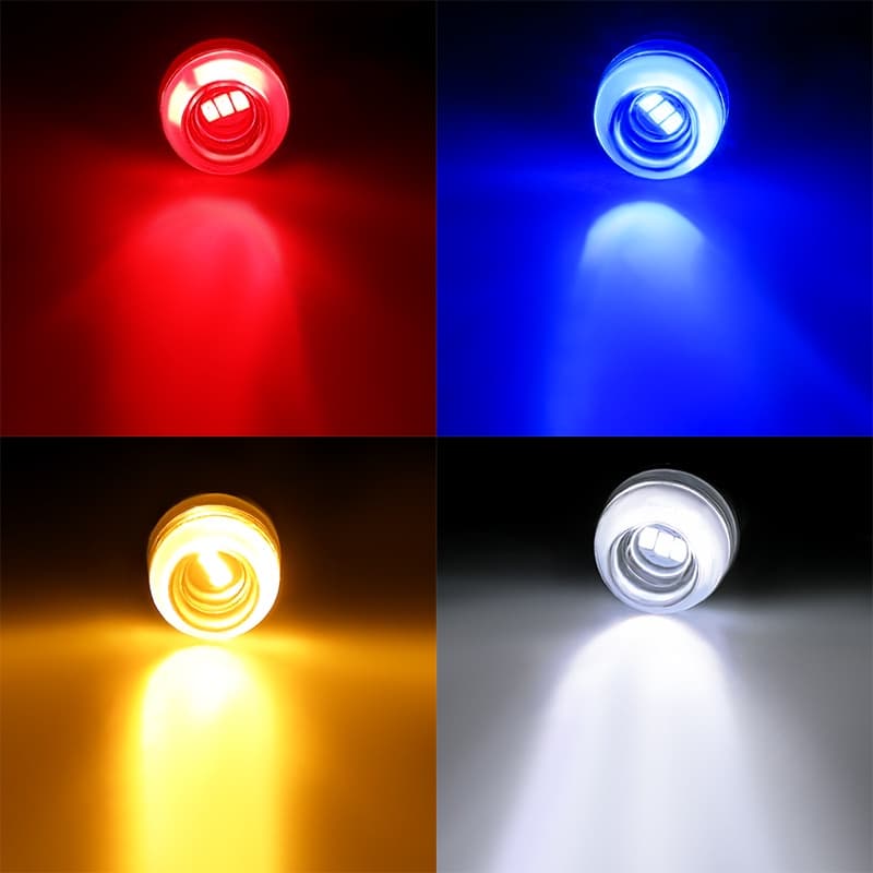 หลอดไฟเบรกท้ายรถยนต์ led 1156 ba15s 1157 bay15d 12v p21 5w สีขาว สีแดง สีเหลือง 1 ชิ้น รูปที่ 9