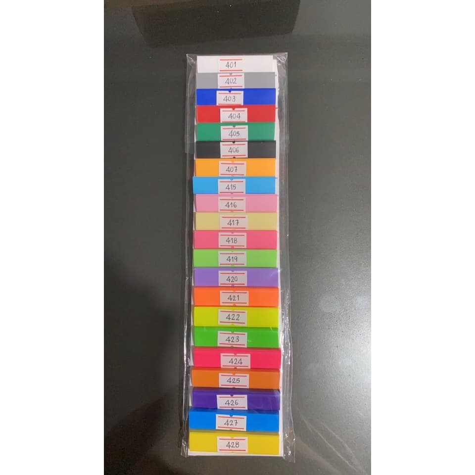 โหล/สันรูด A4 ขนาด 3-5-7-10 มิล สำหรับใส่เอกสาร หรือทำรายงาน มี 21 สี รูปที่ 3