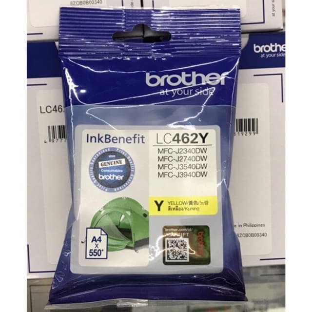 ตลับหมึกอิงค์เจ็ท Brother Ink LC-462 BK,C,M,Y รูปที่ 9