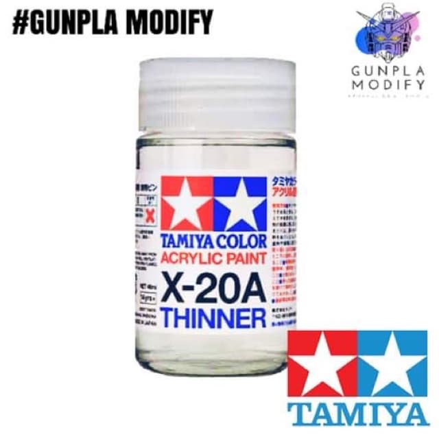 TAMIYA 81030 X20A Acrylic Thinner ทินเนอร์สูตรอะคริลิค 46 ml รูปที่ 1