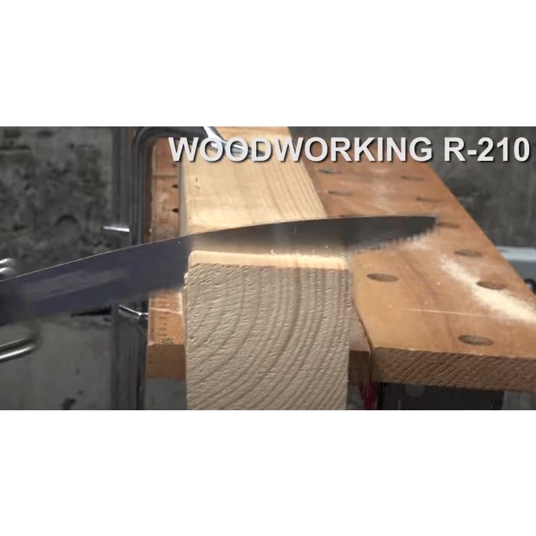 ZET SAW ใบเลื่อยชักตัดไม้ WOODWORKING R-210 ขนาด 210 mm. รูปที่ 6