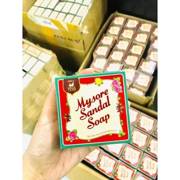 ถูกสุด สบู่หอมแก่นจันทร์ Mysore Soap 150g รูปที่ 2