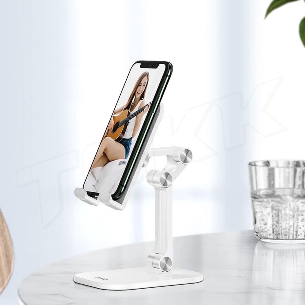 Hoco PH34 Folding Desktop Stand ที่วางมือถือ ขาตั้งมือถือ ที่วางโทรศัพท์ แข็งแรง ทนทาน รูปที่ 5