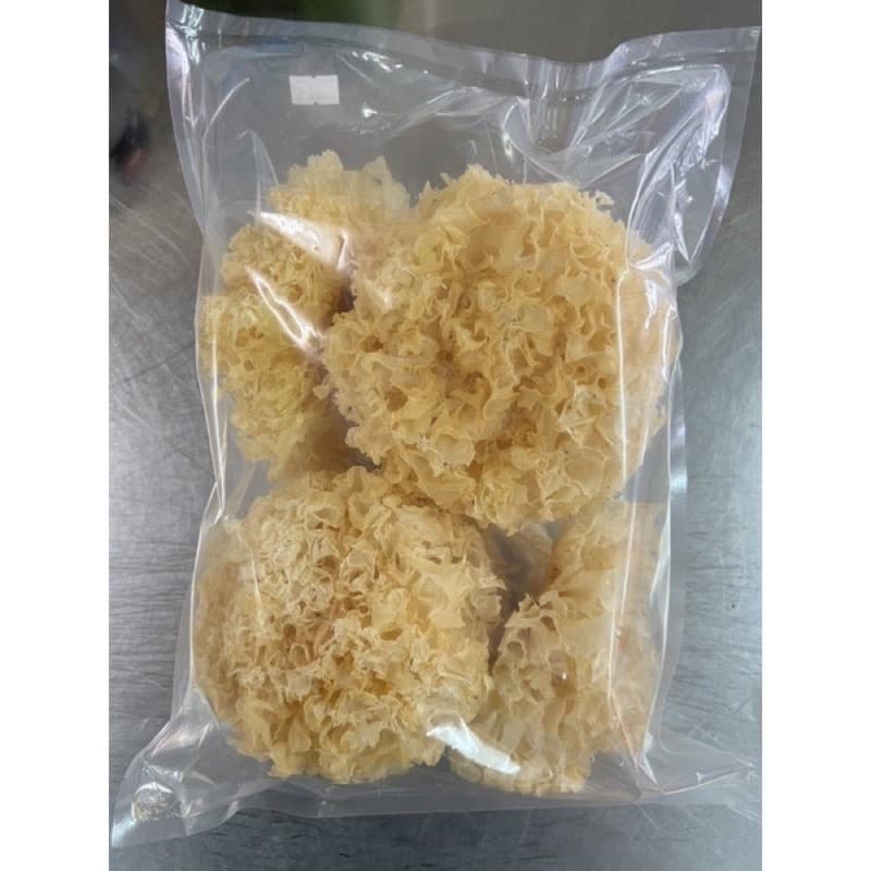 เห็ดหูหนูขาวไม่ฟอกเกรดAAAAA250g 白木耳 รูปที่ 1