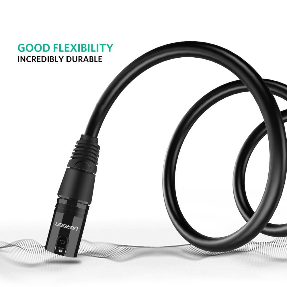 UGREEN สายต่อไมโครโฟน Cannon Audio Extension Cable ความยาว 2M/5M XLR ,ลำโพง รุ่น AV130 รูปที่ 3