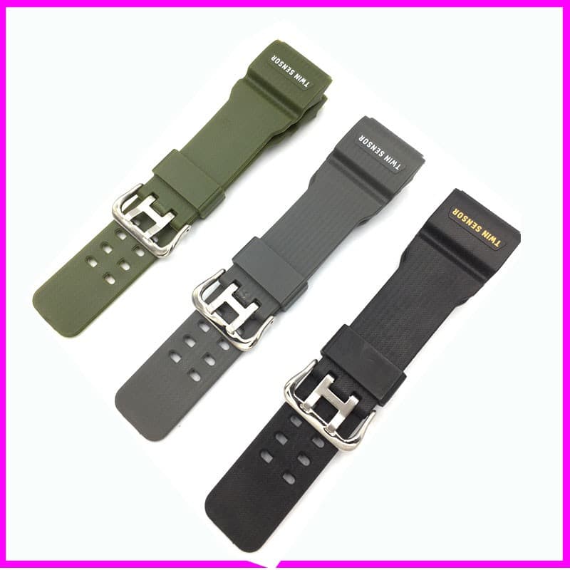 สายนาฬิกาจีชอร์คG-Shock รุ่น GG-1000/GST-100 สายนาฬิกาข้อมือไซส์24มม.สีดำเทาเขียวสายยางคุณภาพสูง ใส่แบบแมนๆสไตล์จีชอร์ค รูปที่ 5