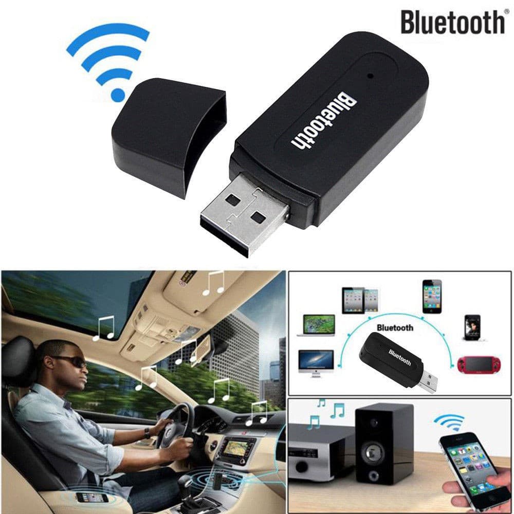 บลูทูธมิวสิค BT-163 USB Bluetooth Audio Music Wireless Receiver Adapter 3.5mm Stereo Audio รูปที่ 9