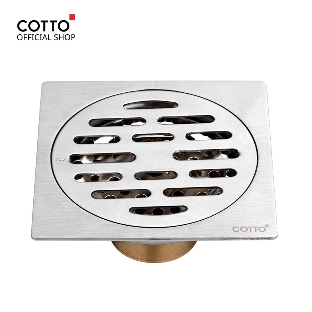 COTTO ตะแกรงน้ำทิ้ง รุ่น CT6404Z2P STAINLESS FLOOR DRAIN รูปที่ 2